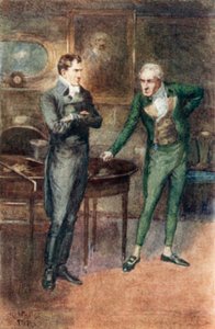 Illustration til Northanger Abbey af Jane Austen af Arthur Wallis Mills