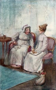 Illustration til Northanger Abbey af Jane Austen