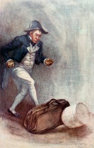 Illustration til Northanger Abbey af Jane Austen af Arthur Wallis Mills