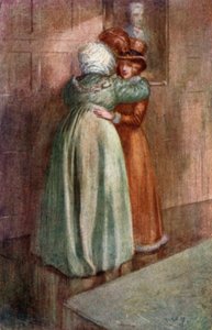 Illustration til Northanger Abbey af Jane Austen af Arthur Wallis Mills