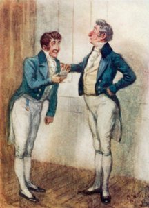 Illustration for Persuasion af Jane Austen af Arthur Wallis Mills