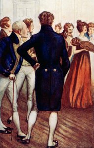 Illustration til fornuft og sensibilitet af Jane Austen af Arthur Wallis Mills