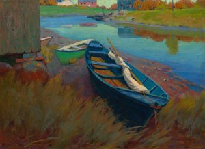 Både i hvile, ca. 1895.
