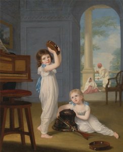 Emily og George Mason af Arthur William Devis