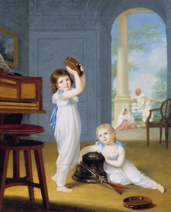 Emily og George Mason, ca. 1794-95 (olie på lærred)