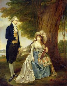 Hr. og fru Fraser, ca.1785-90 (olie på lærred)