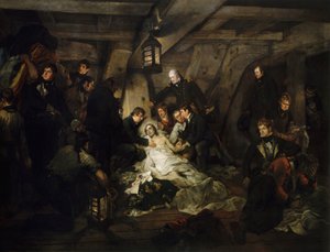 Nelsons død, 21. oktober 1805 af Arthur William Devis