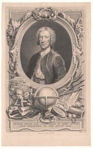 1. baron Anson Anson af Artist Unknown