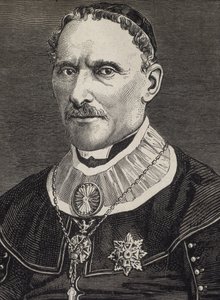 AMBROSIO, Rafael de (19. århundrede). Ærkebiskop. Gravering. af Artist Unknown