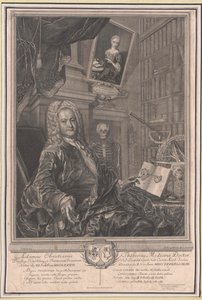 Adam Christian Thebesius af Artist Unknown