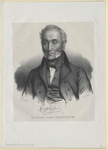 Adam George count Czartoryski (print) af Artist Unknown