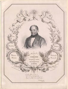 Adolf Baeuerle (tryk) af Artist Unknown