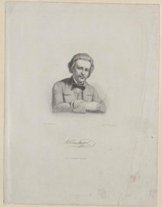Albert Brachvogel (print) af Artist Unknown