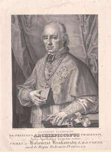Aloysius Joseph greve Kolovrat Krakowski af Artist Unknown