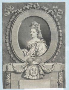 Anna Adelaide landgrevinde til Fürstenberg af Artist Unknown