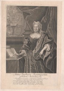Anna Barbara Kretschmer af Artist Unknown