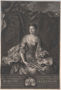 Anna Elisabeth Buirette-Oehlefeld af Artist Unknown