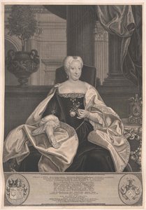 Anna Magdalene Engelland af Artist Unknown