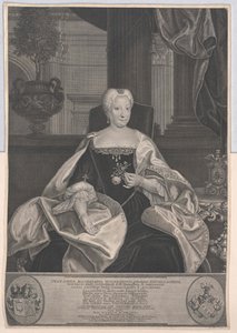 Anna Magdalene Engelland af Artist Unknown