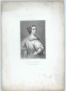 Anna af Bretagne, af Artist Unknown