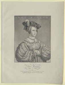 Anne Boleyn af Artist Unknown