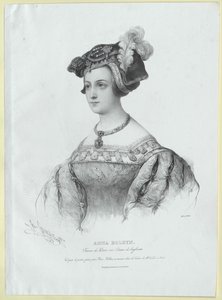 Anne Boleyn af Artist Unknown