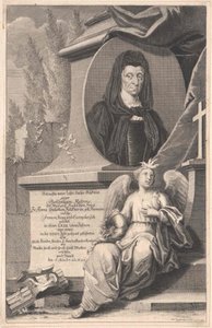 Anne Susanna Thomae (print) af Artist Unknown