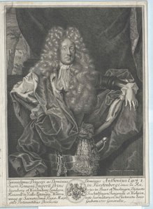 Anton Egon greve von Fürstenberg af Artist Unknown