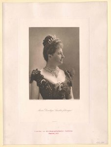 Ærkehertuginde af Østrig Maria Dorothea (print) af Artist Unknown