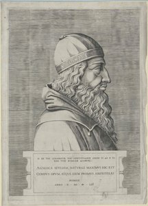 Aristoteles (print) af Artist Unknown