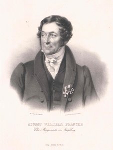 August Wilhelm Francke (tryk) af Artist Unknown