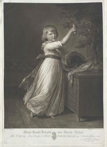 Auguste prinsesse Anhalt-Dessau af Artist Unknown
