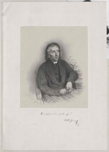 Bernard Bolzano af Artist Unknown