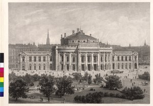 Burgtheater i Wien af Artist Unknown