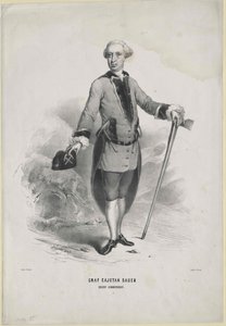 Cajetan greve Sauer af Artist Unknown