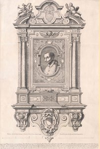 Carlo Borromeo (tryk) af Artist Unknown