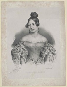 Caroline Bauer af Artist Unknown
