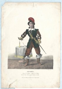 Charles Horace Badun Lecomte af Artist Unknown