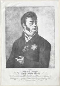 Christian Christoph greve Clam-Gallas af Artist Unknown
