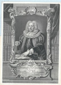 Christoph Conrad Schmid af Artist Unknown