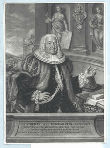 Christoph Frederick Imhof af Artist Unknown