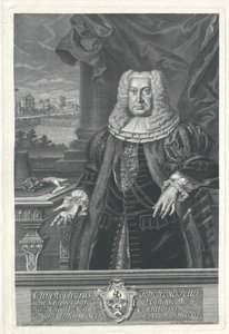 Christoph Godfrey Peller von Schoppershof zu Kastenreuth af Artist Unknown