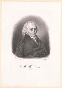 Christoph Wilhelm Hufeland af Artist Unknown