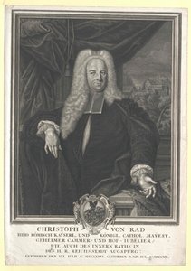 Christoph von Rad af Artist Unknown