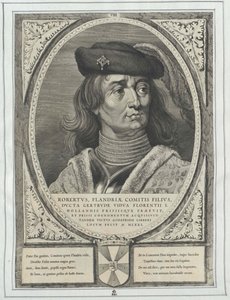 Greve af Flandern Robert I den frisiske af Artist Unknown