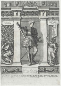 Greve af Habsburg Sigebert af Artist Unknown