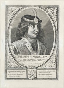 Greve af Holland Dietrich III (print) af Artist Unknown