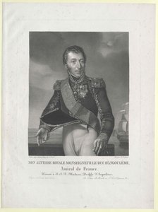 Dauphin af Frankrig Louis Anton af Artist Unknown