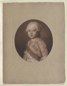 Dauphin af Frankrig Louis XVII. af Artist Unknown