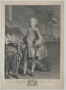 Dauphin af Frankrig Ludwig af Artist Unknown